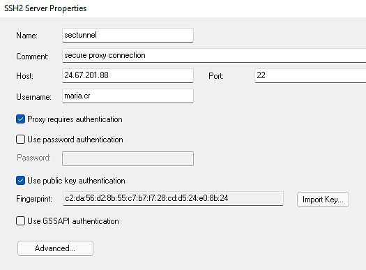 SSH support